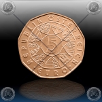  5 EVRO AVSTRIJA 2018 "VELIKONOČNI ZAJEC" UNC